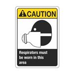 Caution Respirators Must Be Worn In this Area